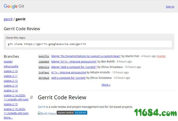 Gerrit免费版下载-代码审查项目管理工具Gerrit v3.3.0 免费版下载
